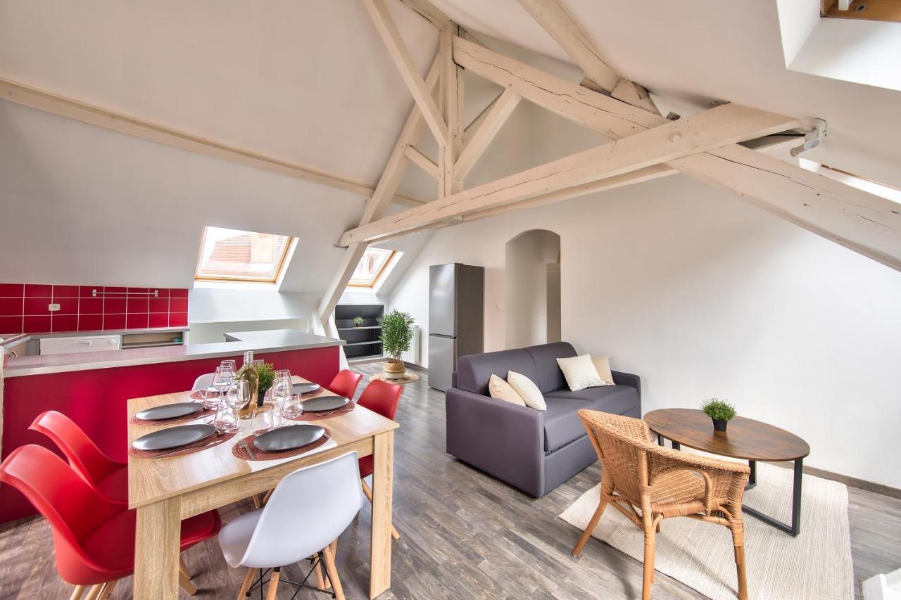 Appartement Cosy Chalon - Calme & Chaleureux المظهر الخارجي الصورة