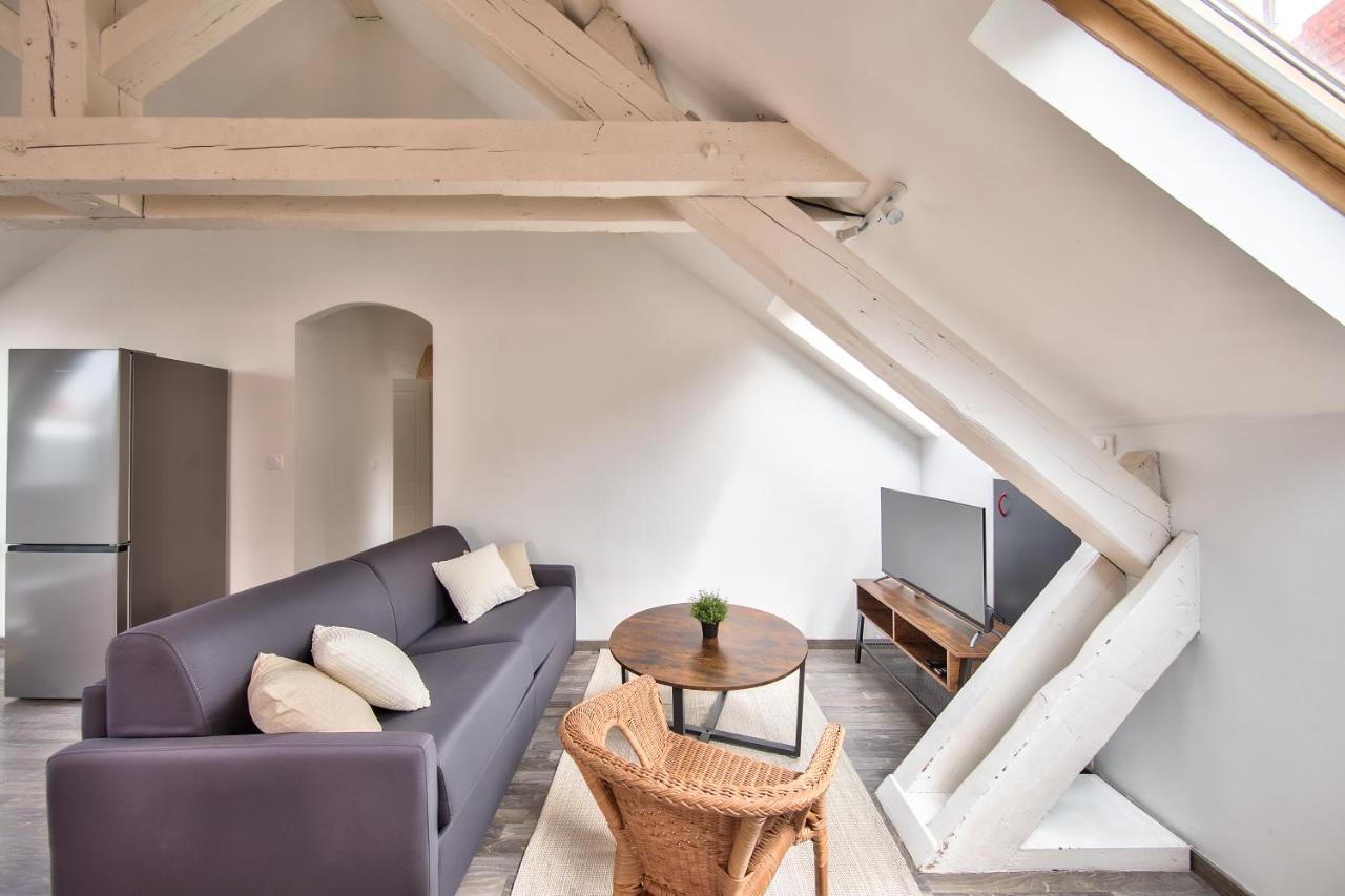 Appartement Cosy Chalon - Calme & Chaleureux المظهر الخارجي الصورة
