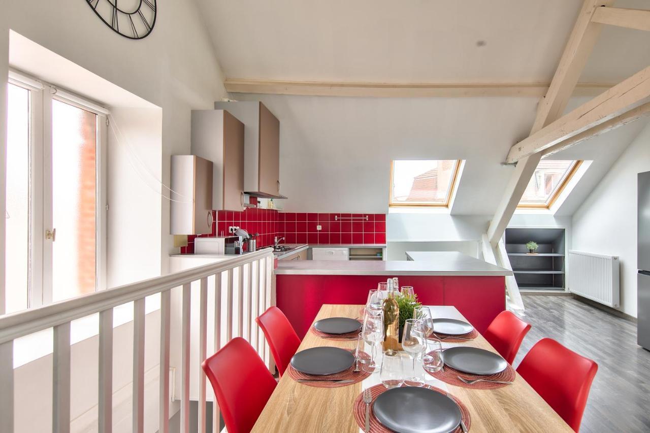 Appartement Cosy Chalon - Calme & Chaleureux المظهر الخارجي الصورة